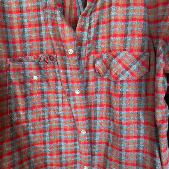 Men's Flyshacker Plaid Button Down - Picture 3 of 5